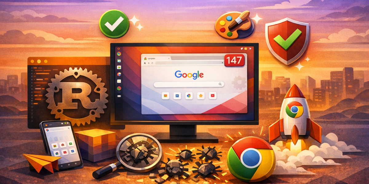 Computadores com Google Chrome.
